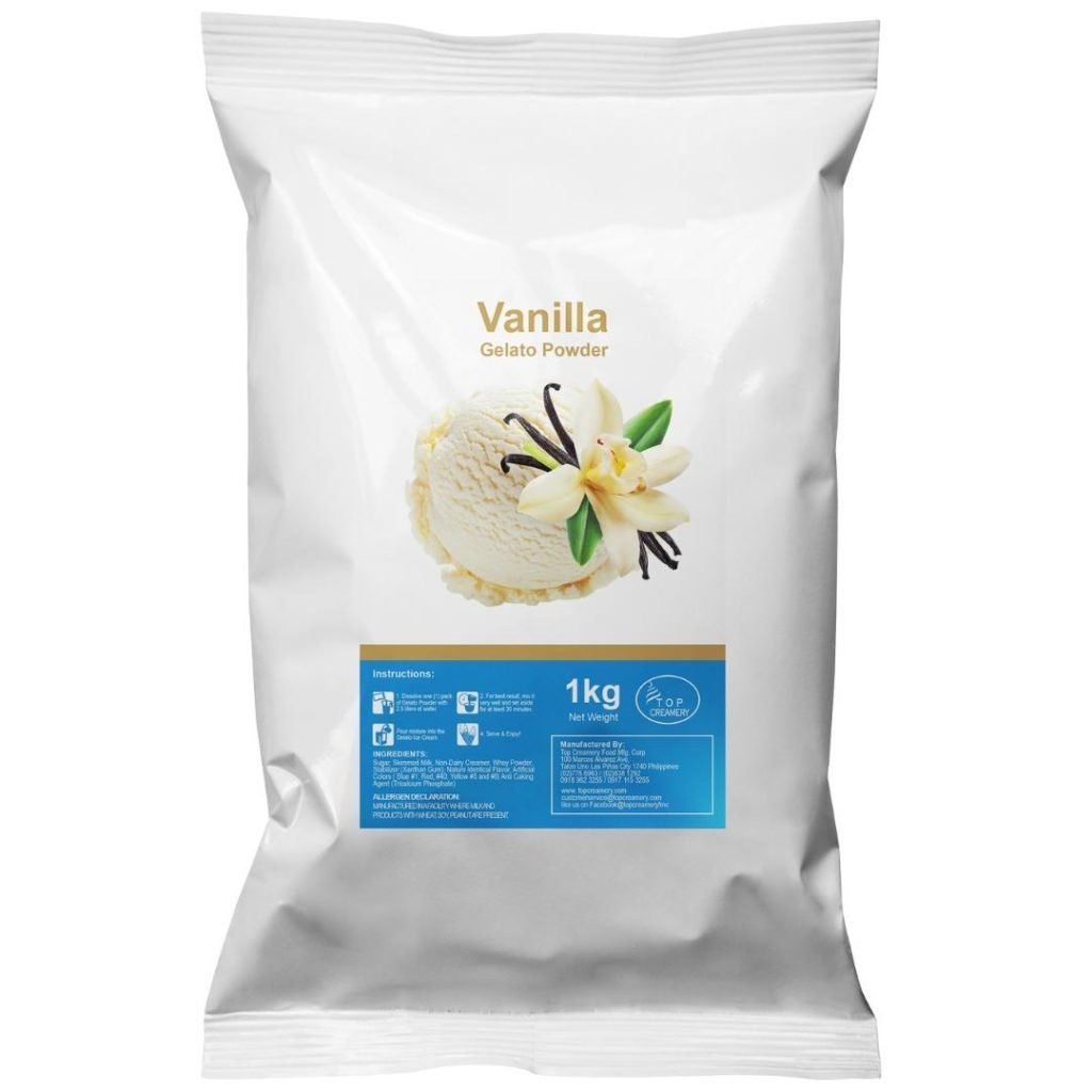 Top Series Gelato Vanilla Powder