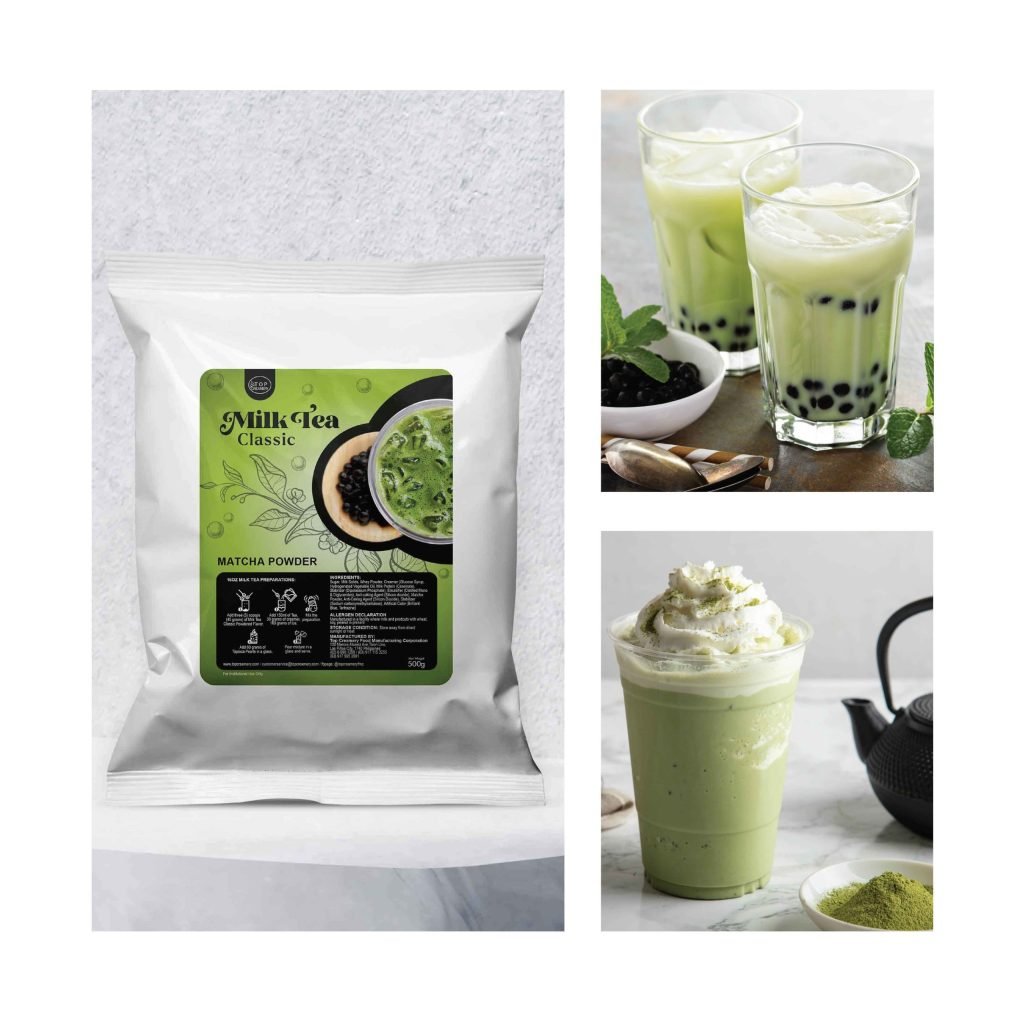 Milk Tea Series Matcha Powder 500g - Beverage Master
