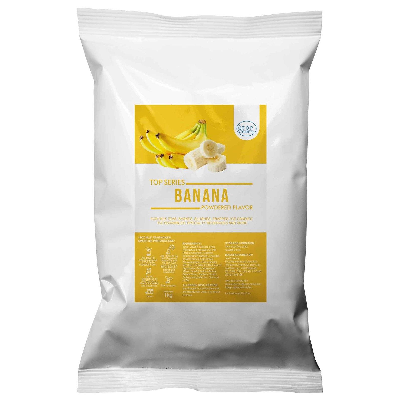 Top Series Banana Powder Beverage Master