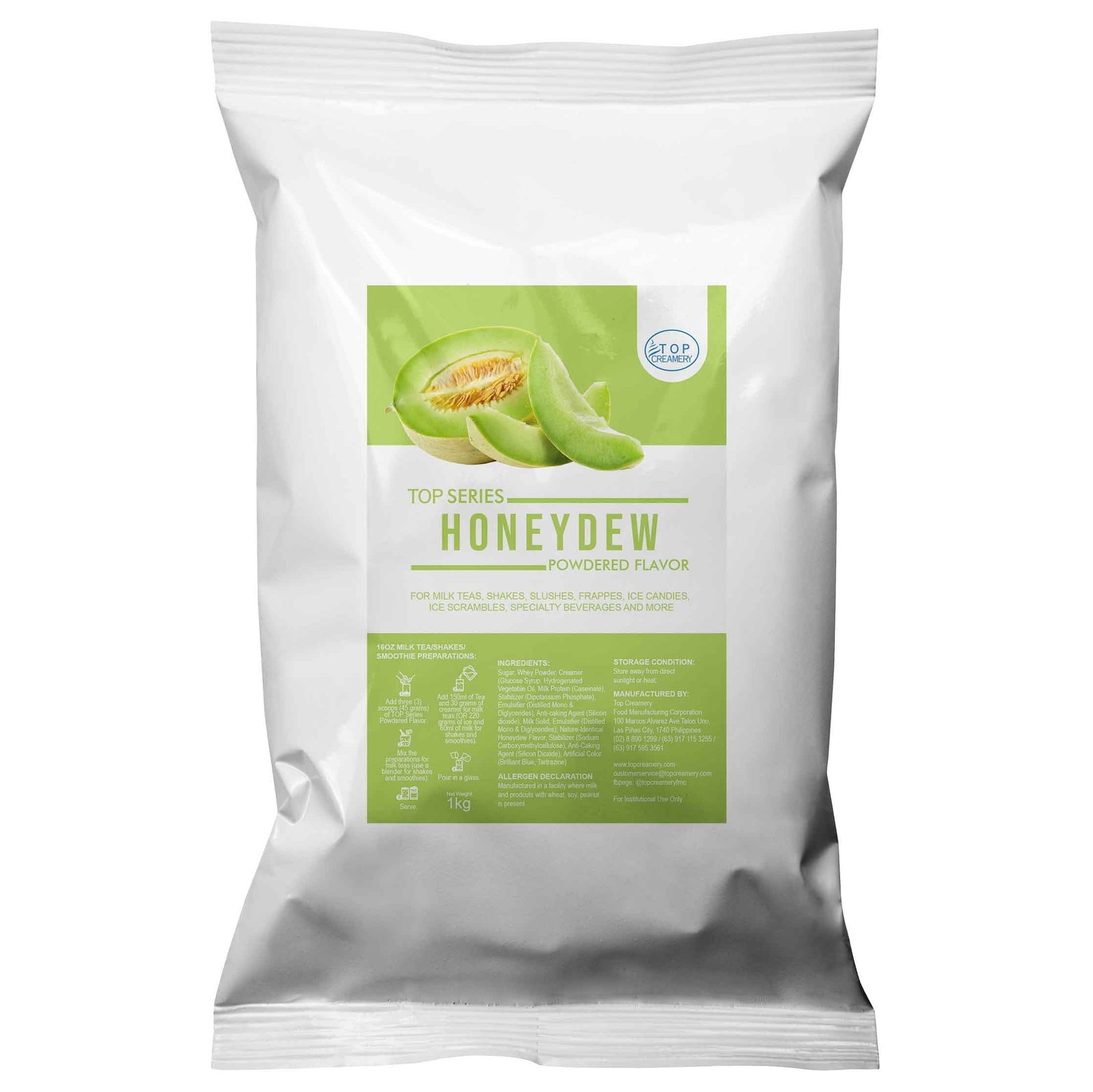 Top Series Honeydew Powder Beverage Master