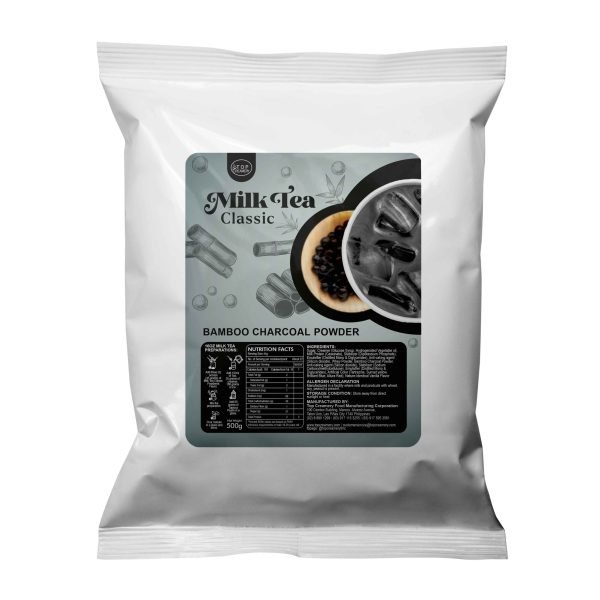 Bamboo Charcoal Milk Tea Series Powder