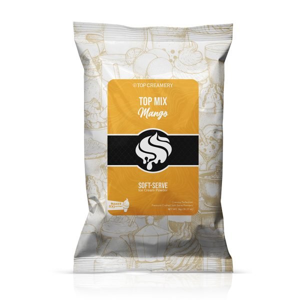 TOP Mix Soft-Serve Ice Cream Mango Powder 1kg