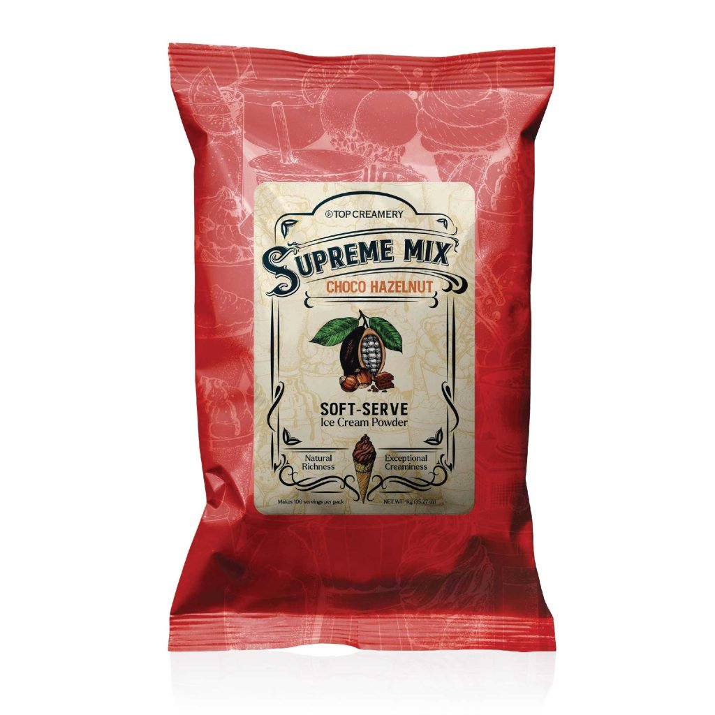 Supreme Mix Soft-Serve Ice Cream Choco Hazelnut Powder 1kg