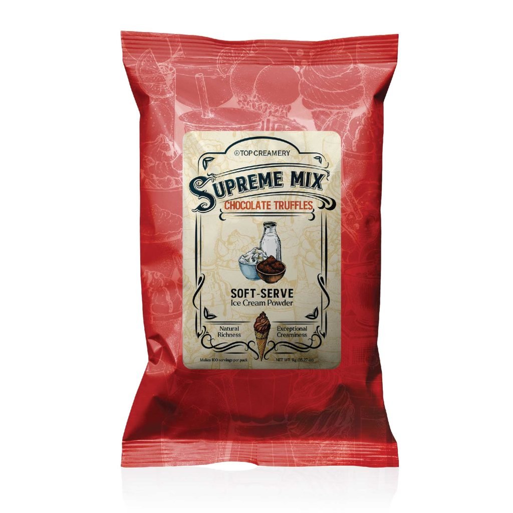 Supreme Mix Soft-Serve Ice Cream Chocolate Truffles Powder 1kg