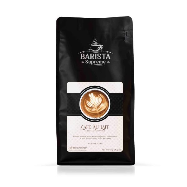 Barista Supreme Cafe Au Lait Powder (Coffee Latte) 750g