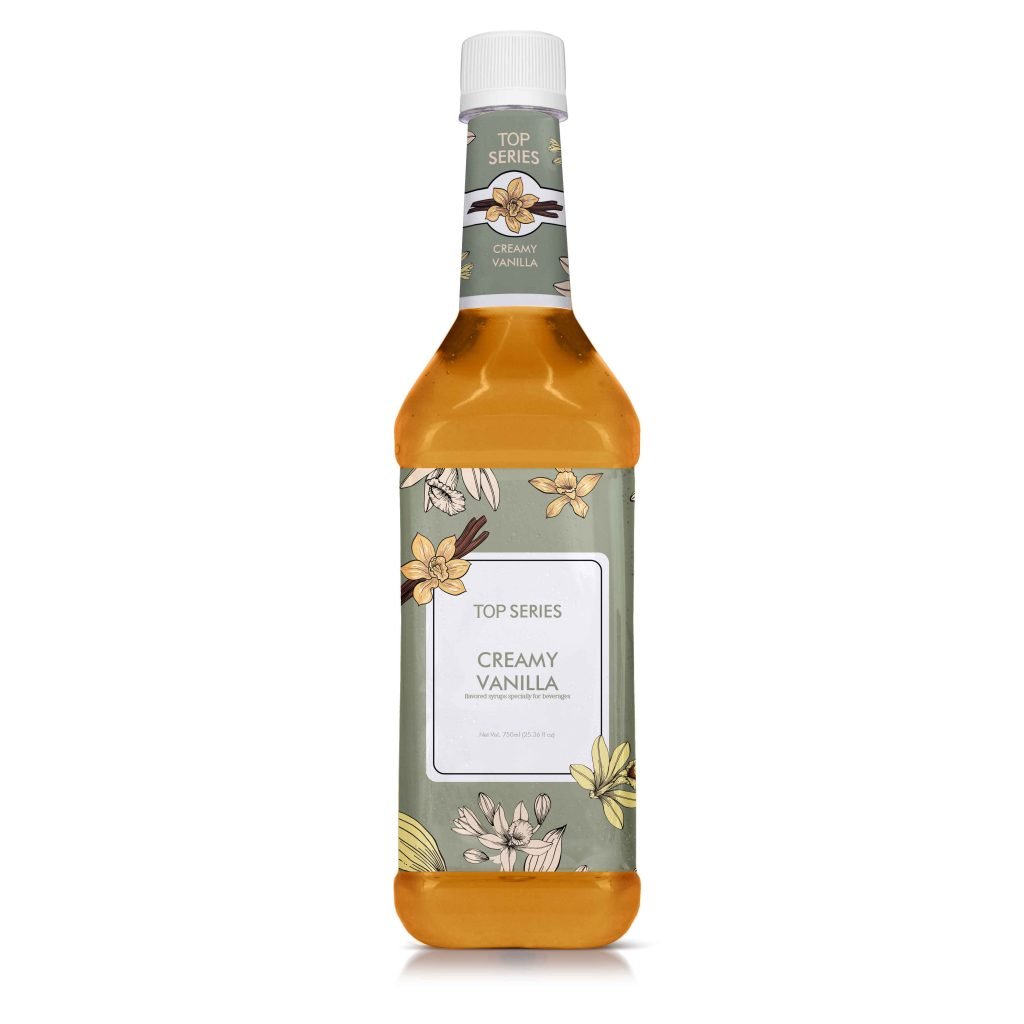 TOP Series Creamy Vanilla Syrup 750ml